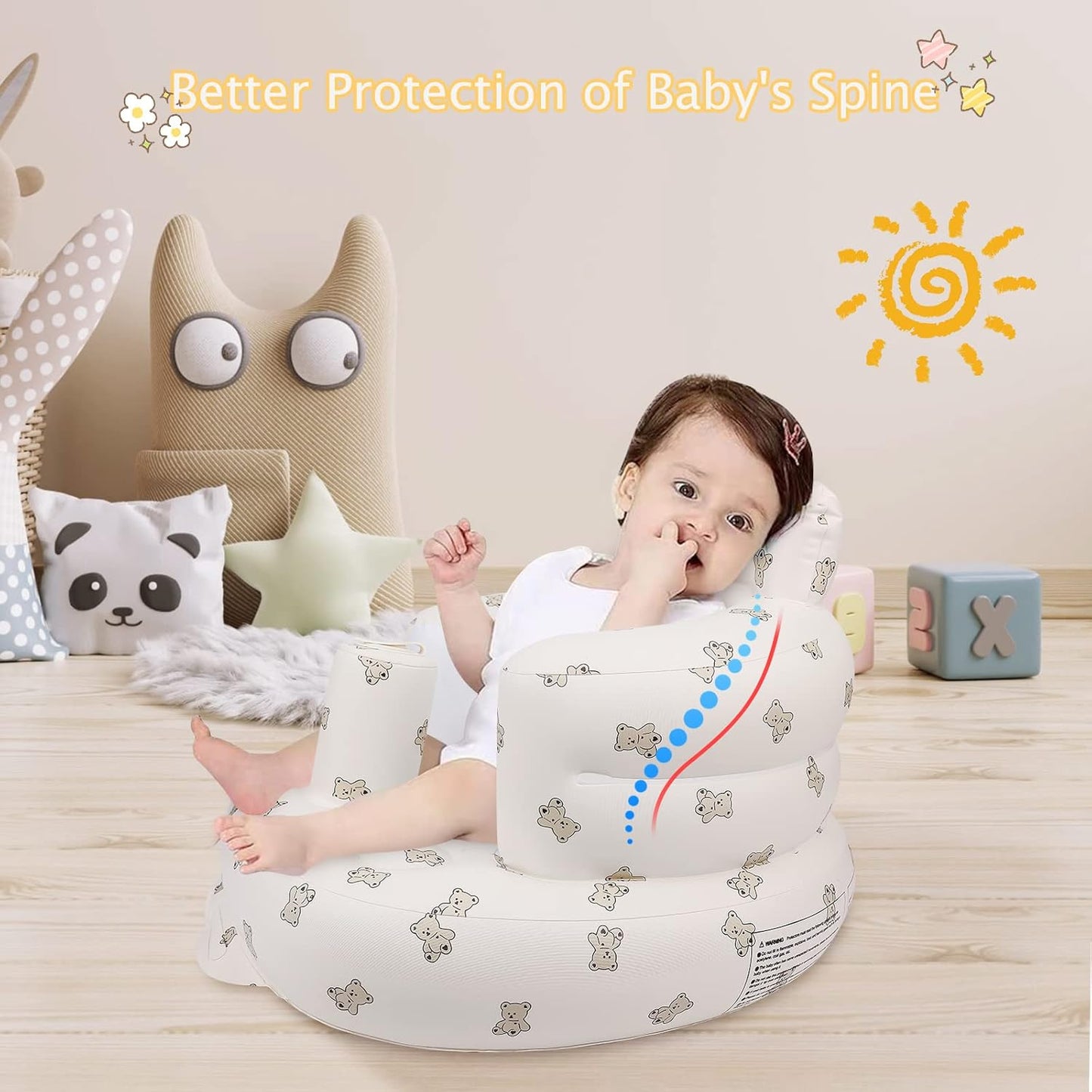 Inflatable Baby Seat Chair (Over 3 Months Old)