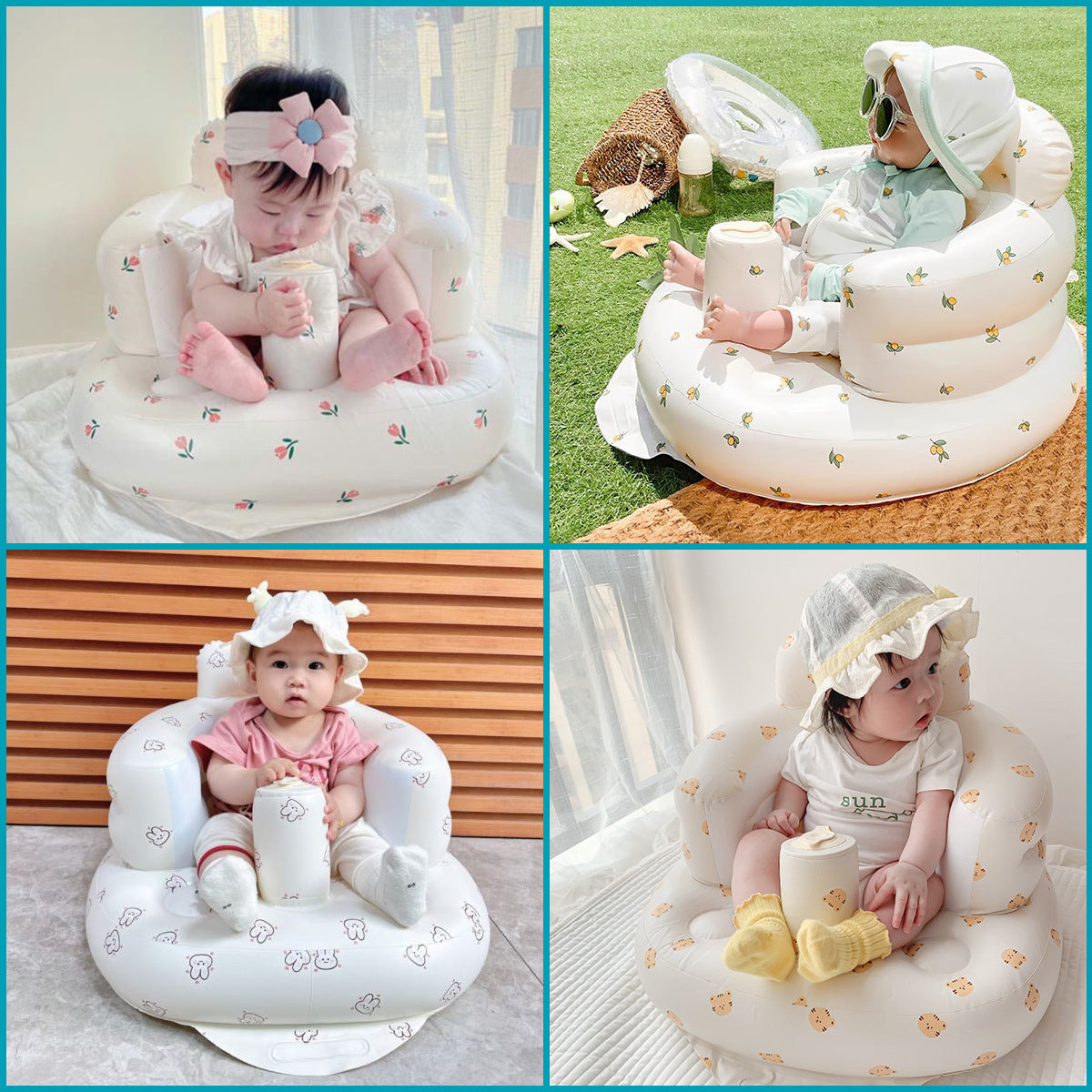 Inflatable Baby Seat Chair (Over 3 Months Old)
