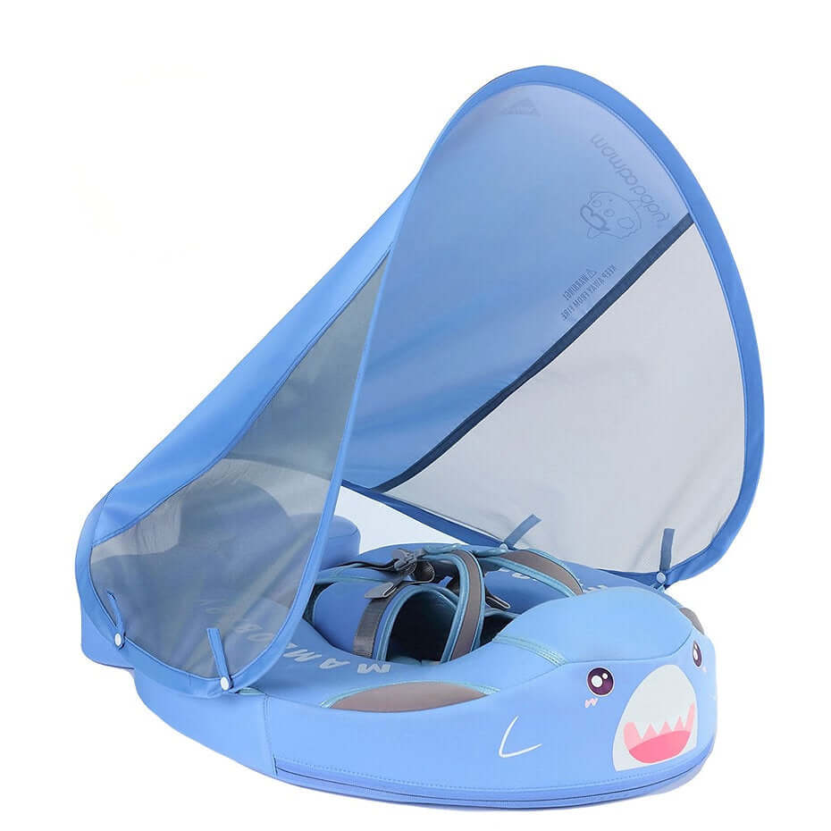 Mambobaby Float – Non-inflatable Baby Float & Canopy & Tail (3 Months -2 Years)