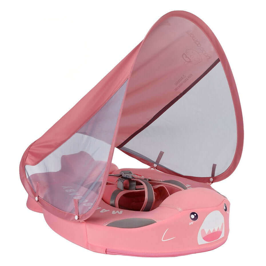 Mambobaby Float – Non-inflatable Baby Float & Canopy & Tail (3 Months -2 Years)