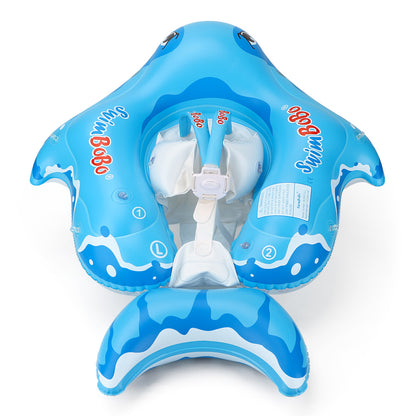 Swimbobo Shark Inflatable Baby Float with Canopy & Tail (3 Months - 6 Years)