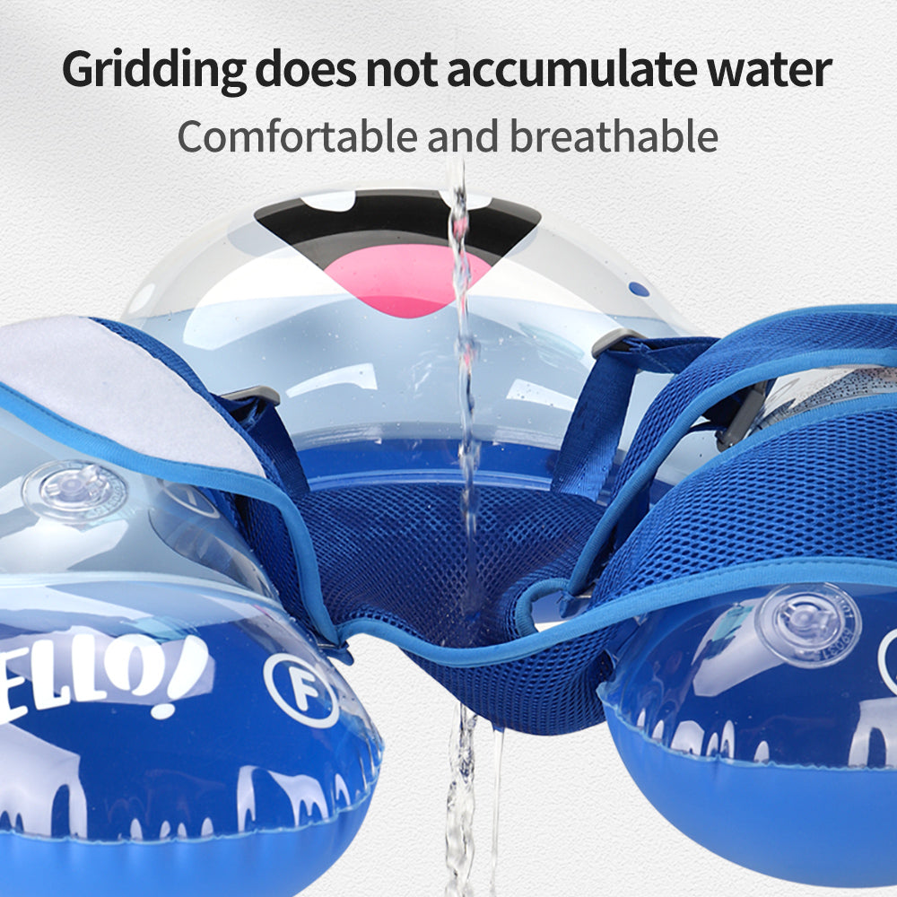 Swimbobo inflatable Baby Float with Canopy (6-36 Months)