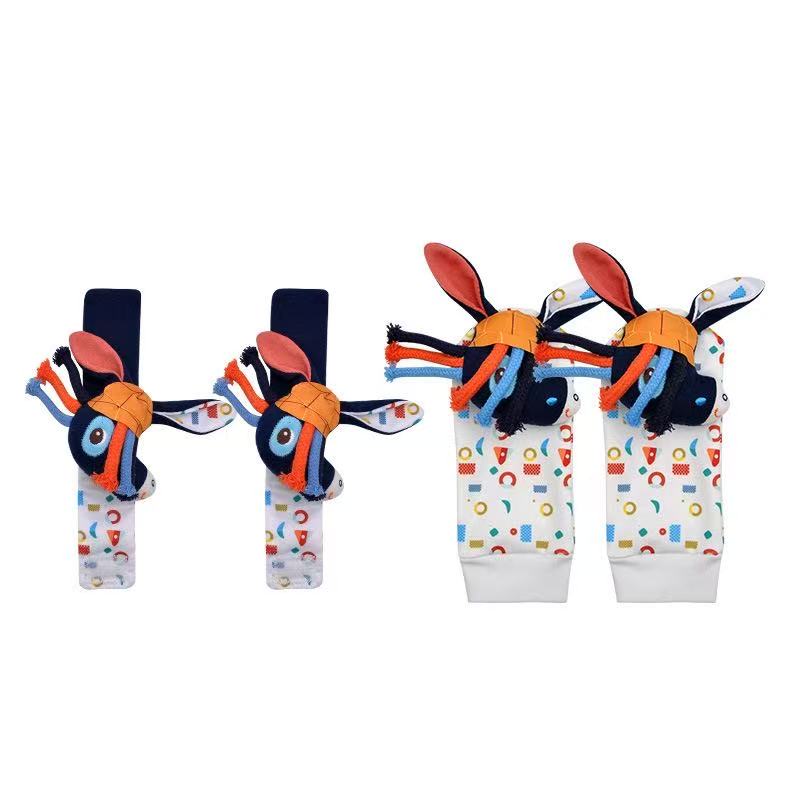Discover our adorable Baby Socks with built-in Wrist Rattle Socks, designed to delight and engage your little one! These soft and comfortable socks double as Baby Sensory Toys, stimulating your baby’s senses with gentle sounds and textures. Perfect as Montessori Toys, they encourage exploration and learning through play. Whether you’re looking for the best baby toys or a unique 1st Birthday Gift, these Wrist Rattle Socks are a must-have. Ideal for gifting or everyday use, they combine fun, comfort, and deve