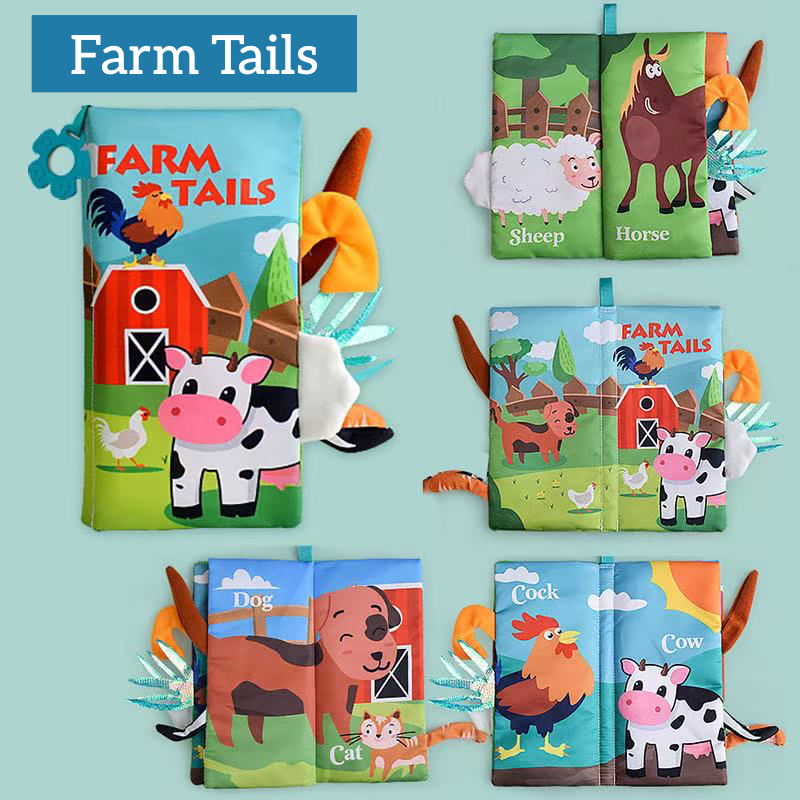 Baby Books Toys – Cloth Book for Infants (0-18 Months)