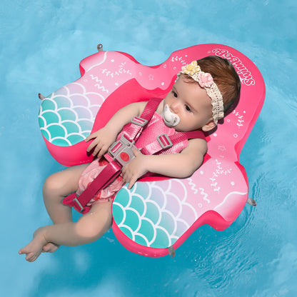 Swimbobo Non-Inflatable Baby Float with Canopy & Tail (4-48 Months)