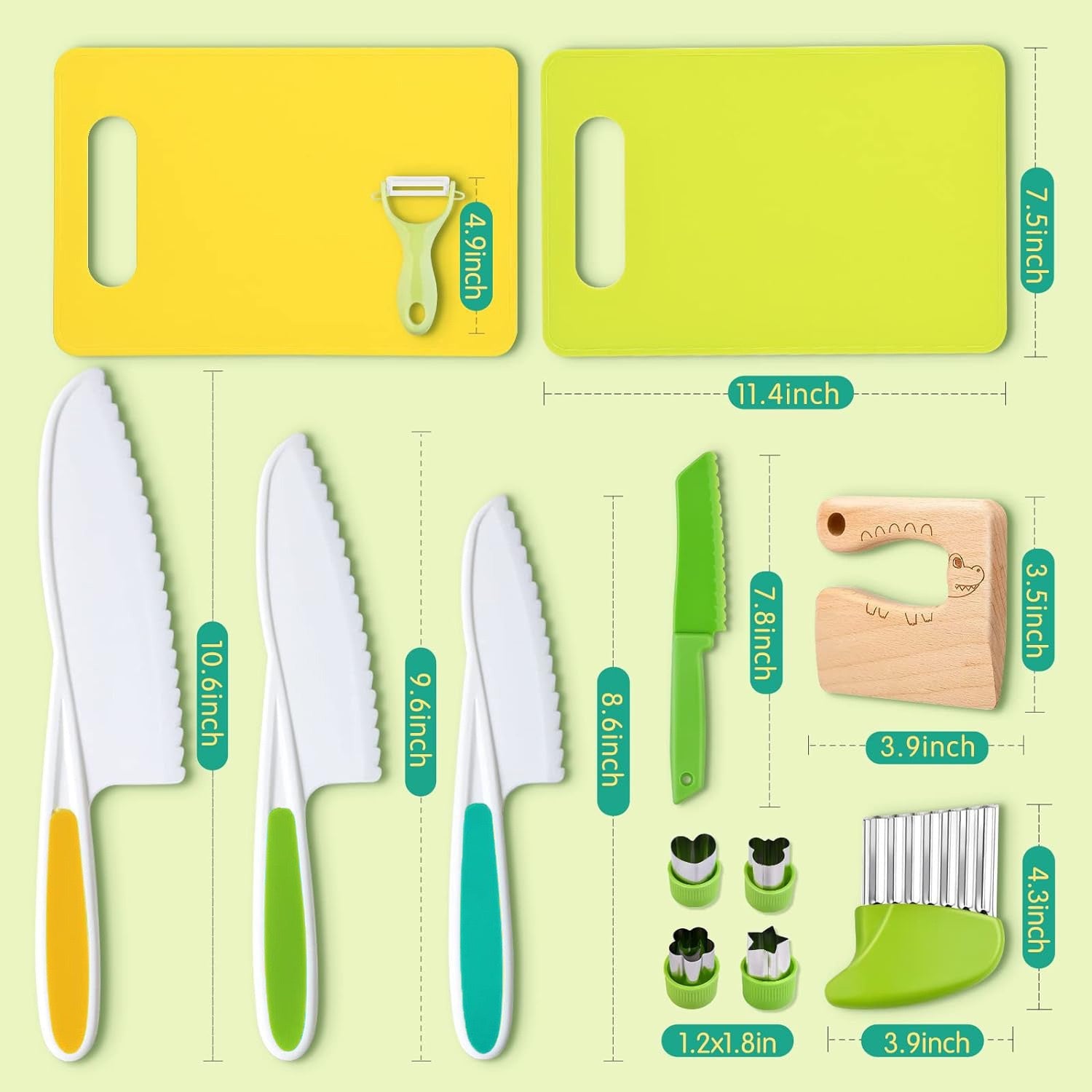 Montessori Kitchen Tools – Inspire creativity and independence in young chefs with our Montessori toys. Safe, durable, and designed for little hands, these tools encourage motor skills, confidence, and a love for cooking. Perfect for ages 2-5+, these Montessori kitchen tools make learning fun and meaningful!