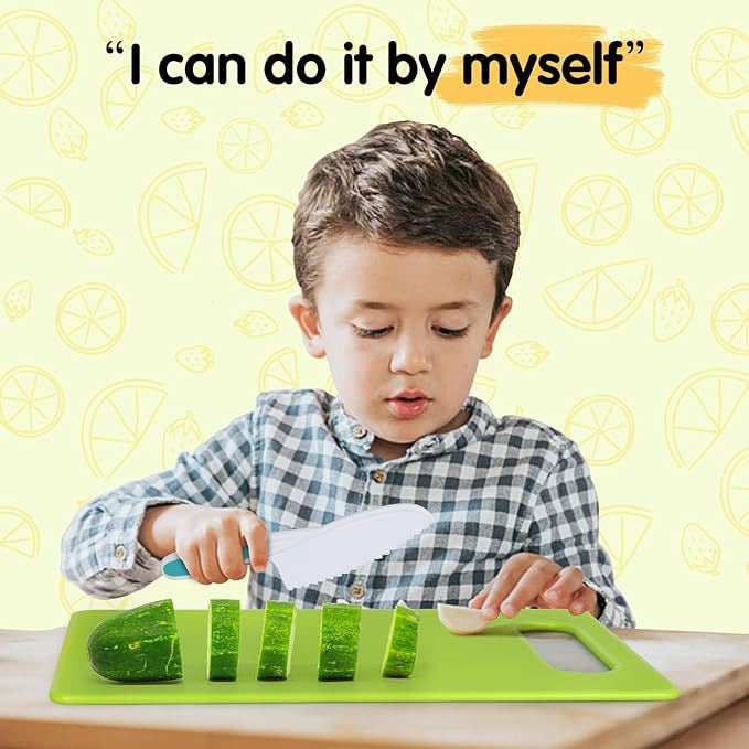 Montessori Kitchen Tools – Inspire creativity and independence in young chefs with our Montessori toys. Safe, durable, and designed for little hands, these tools encourage motor skills, confidence, and a love for cooking. Perfect for ages 2-5+, these Montessori kitchen tools make learning fun and meaningful!