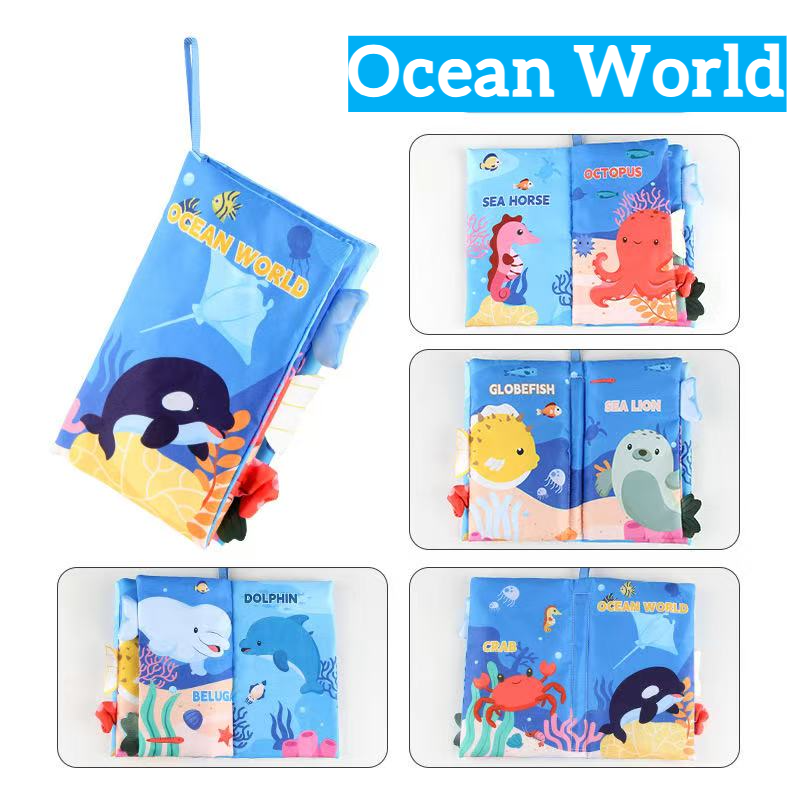 Baby Books Toys – Cloth Book for Infants (0-18 Months)
