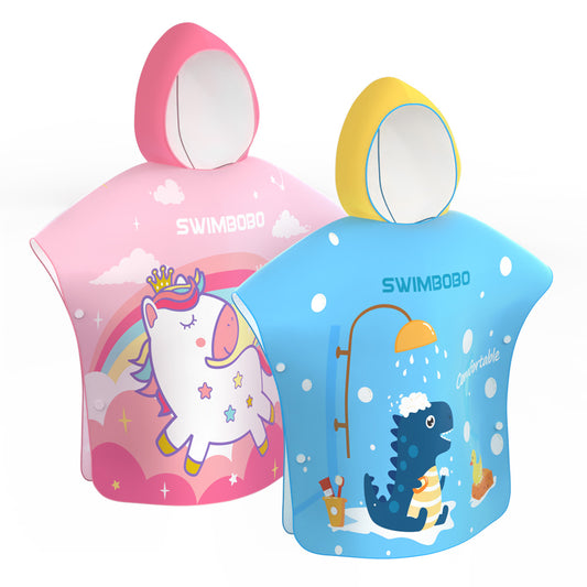 Dinosaur Hooded Towel For Kids (120-150 cm)