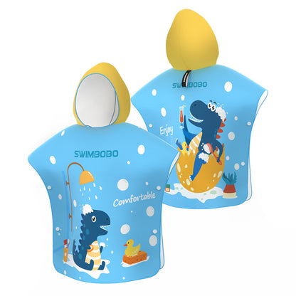 Dinosaur Hooded Towel For Kids (120-150 cm)