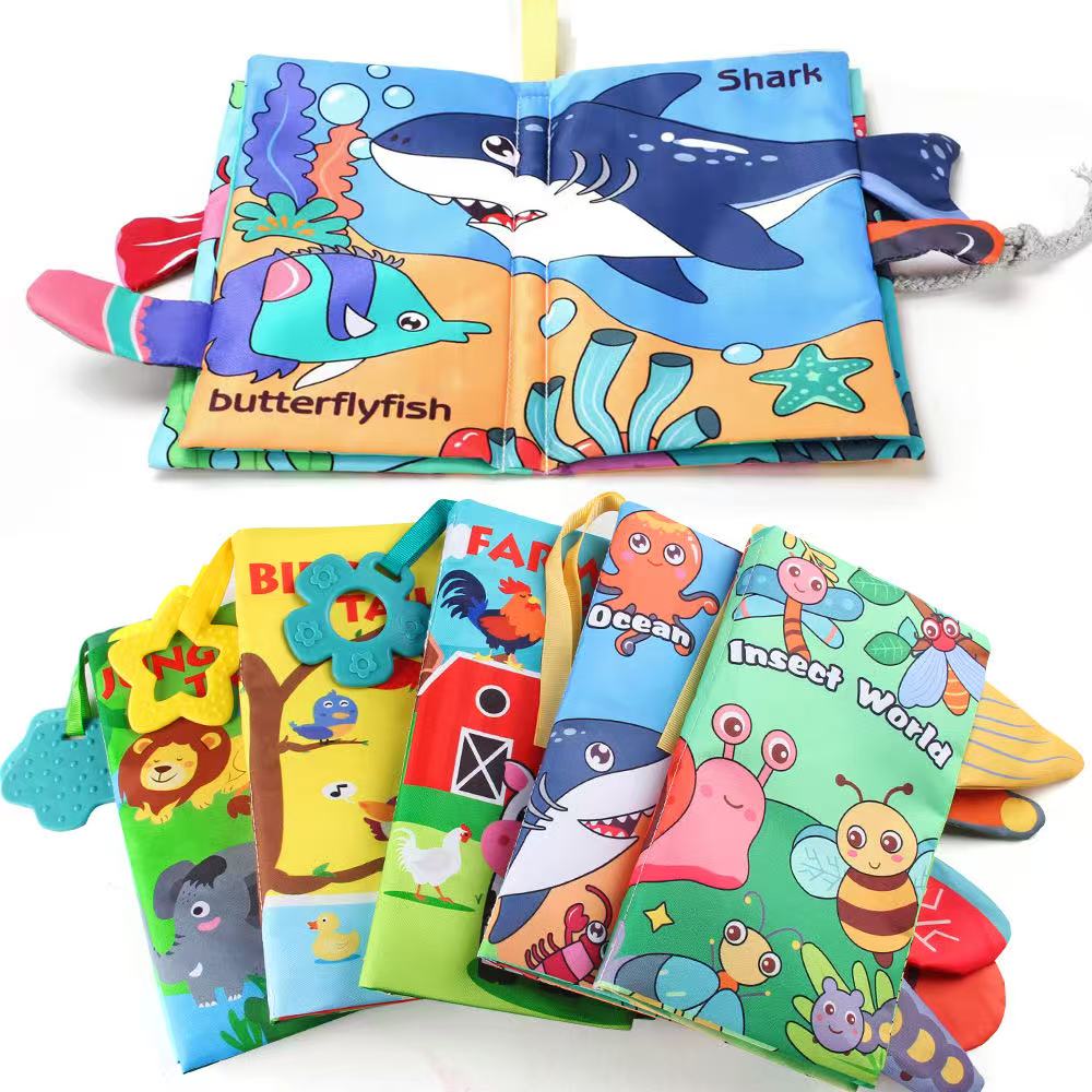 Baby Books Toys – Cloth Book for Infants (0-18 Months)