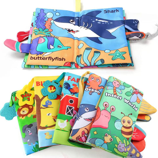 Baby Books Toys – Cloth Book for Infants (0-18 Months)