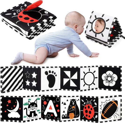 Explore our Black and White Montessori Toys, perfect for baby play gyms and play mats! Designed for sensory development, these high-contrast baby toys are ideal for tummy time, 1st birthday gifts, and Montessori-inspired play. Safe, engaging, and perfect for babies 0-12 months